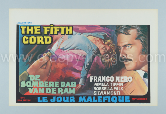 Der schwarze Tag des Widders / Giornata nera per l‘ariete – Belgisches Plakat